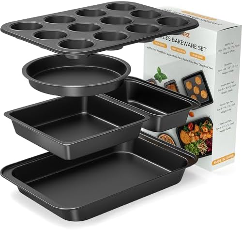 Non-Stick Bakeware Set – Baking Pans & Trays