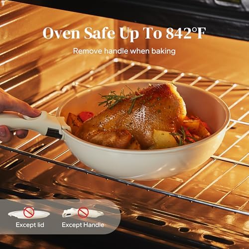 Redchef 5-Piece Ceramic Nonstick Cookware Set