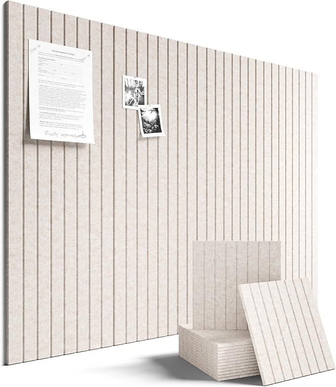 Fluxynara Felt Bulletin Board – 12-Pack, 48 x 36 Inch