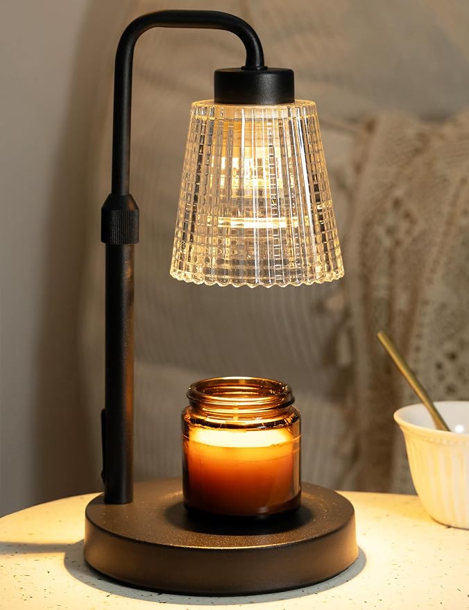 GODONLIF Candle Warmer Lamp with Timer – Dimmable & Adjustable Height