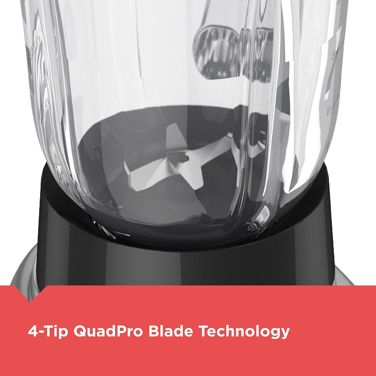 BLACK+DECKER PowerCrush Blender, 6-Cup Glass Jar, 700W, BL1230SG - image 4