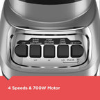 BLACK+DECKER PowerCrush Blender, 6-Cup Glass Jar, 700W, BL1230SG - image 3