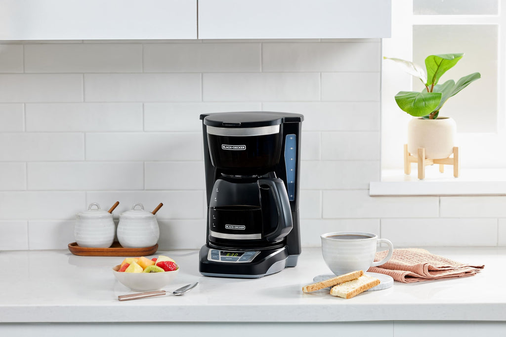 12-Cup Drip Coffee Maker – Vortex Brewing, Programmable Coffee Machine