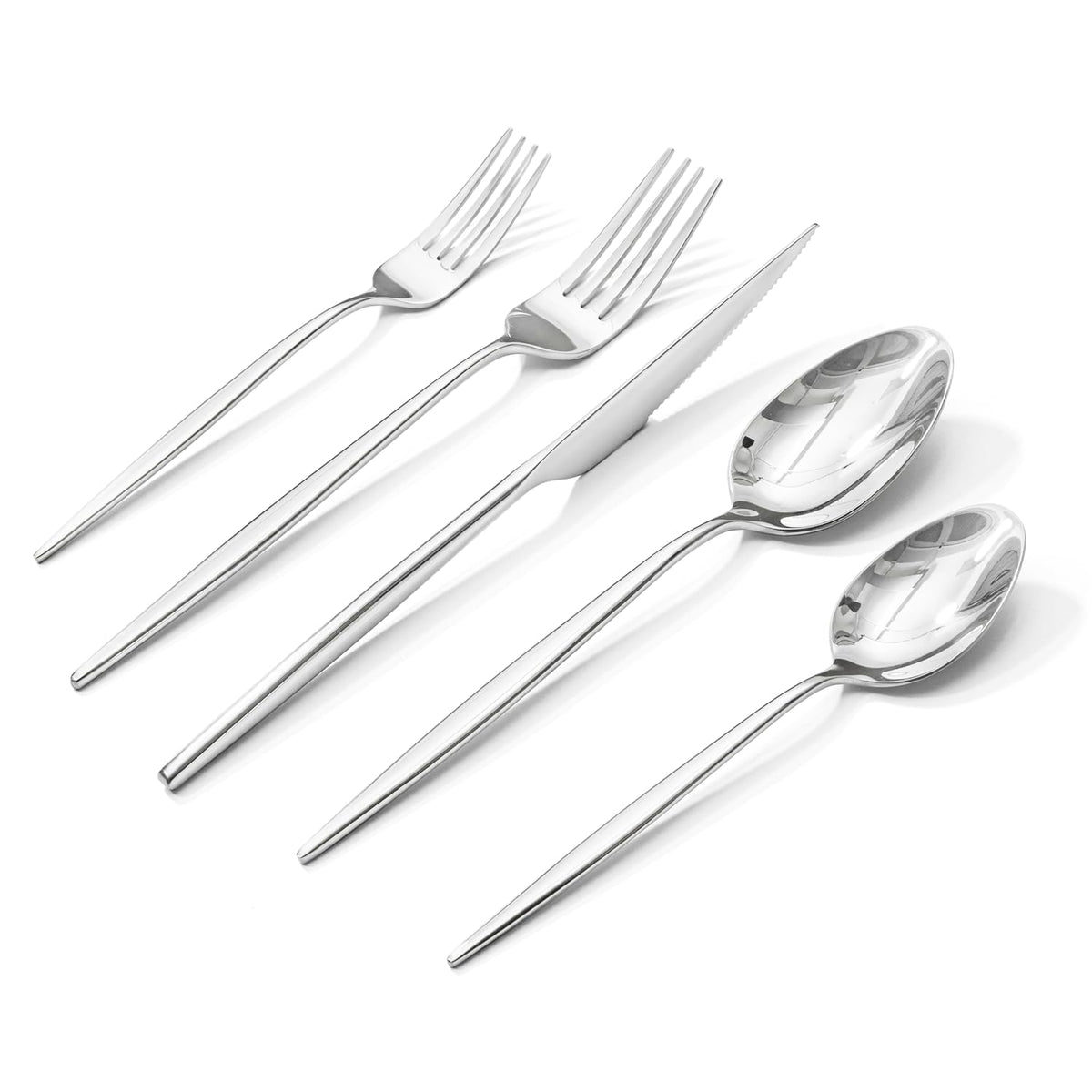 20-Piece Stainless Steel Flatware Set for 4 – 18/10 Silverware