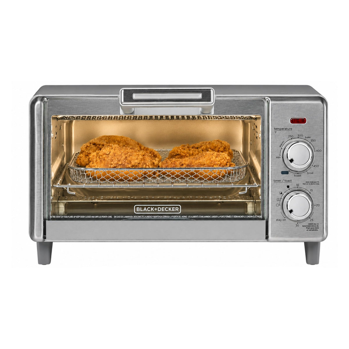 4-Slice Air Fry Toaster Oven – 5-in-1 Countertop Oven