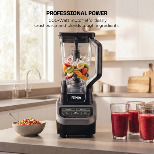 1000W Professional Blender – 72 oz Pitcher, High-Power Blender