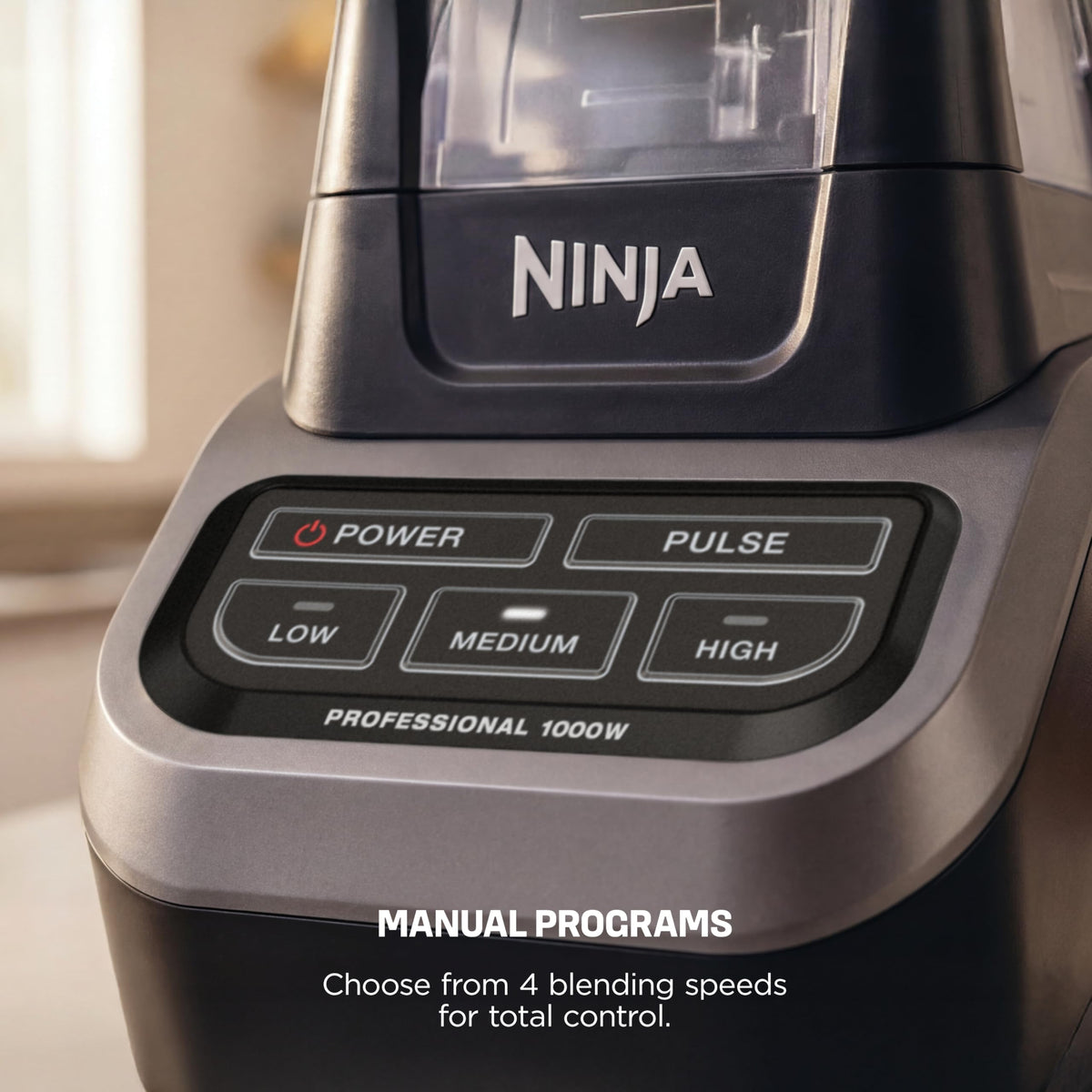 1000W Professional Blender – 72 oz Pitcher, High-Power Blender