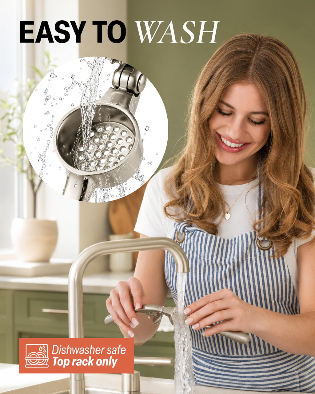 Premium Garlic Press & Mincer Set – Easy-Squeeze, Easy-Clean