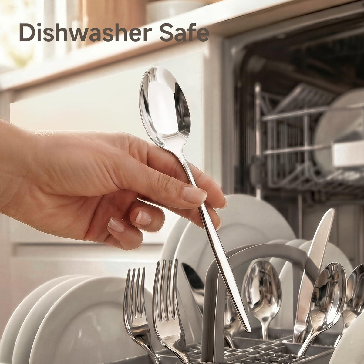 20-Piece Stainless Steel Flatware Set for 4 – 18/10 Silverware