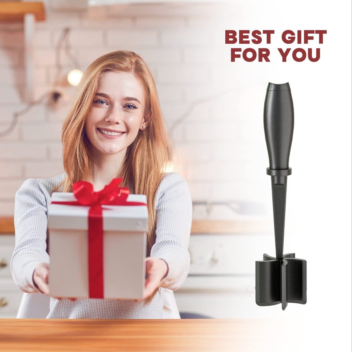 Meat Chopper & Hamburger Grinder – Ground Beef Smasher