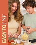 Premium Garlic Press & Mincer Set – Easy-Squeeze