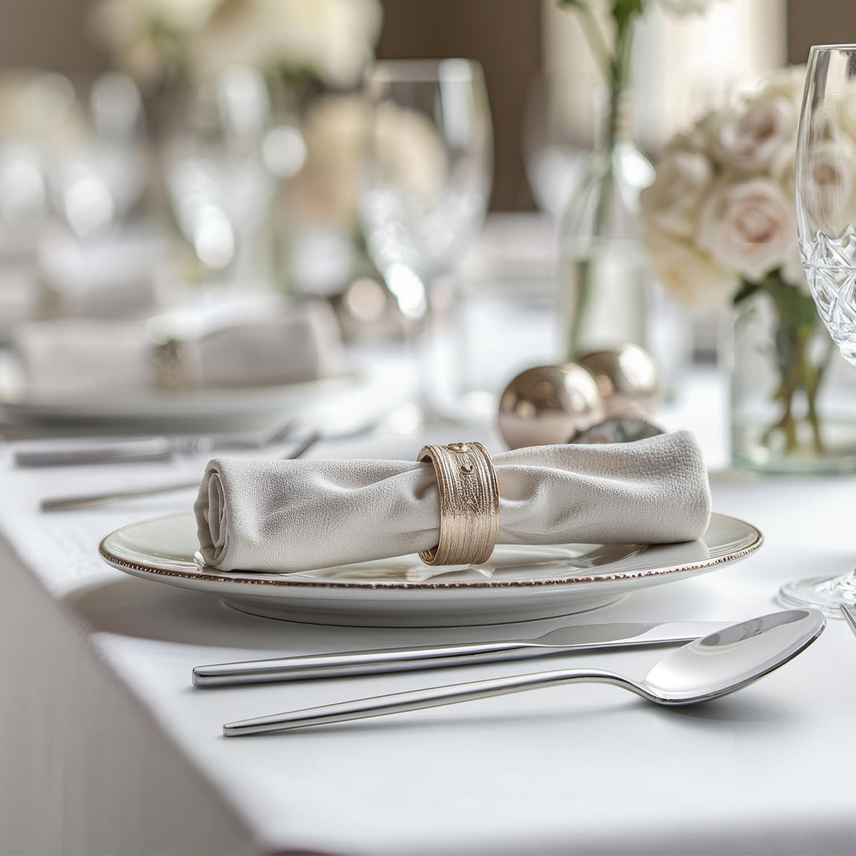 20-Piece Stainless Steel Flatware Set for 4 – 18/10 Silverware