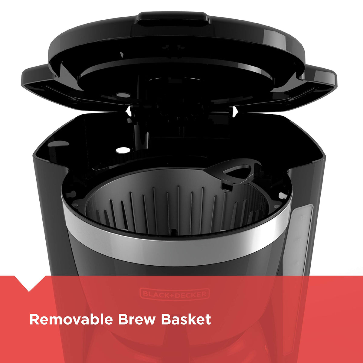 12-Cup Drip Coffee Maker – Vortex Brewing, Programmable Coffee Machine