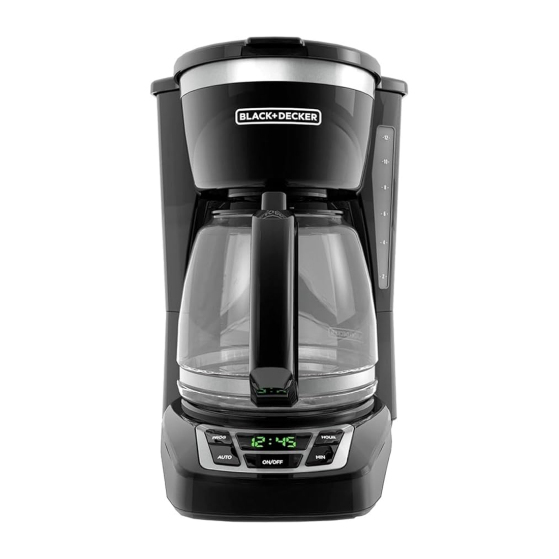 12-Cup Drip Coffee Maker – Vortex Brewing, Programmable Coffee Machine